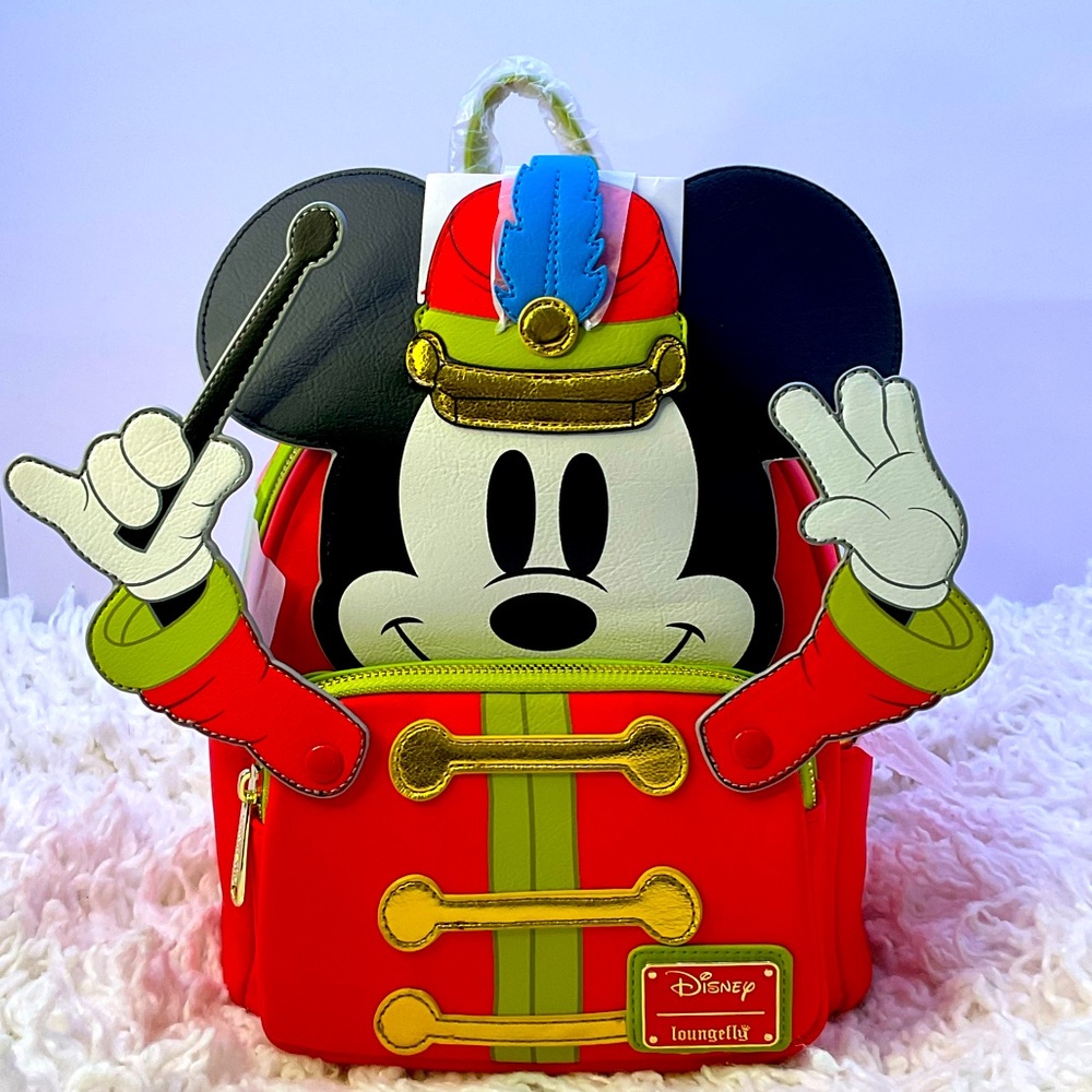 Loungefly Disney 100 Mickey The Band Concert Mini Backpack